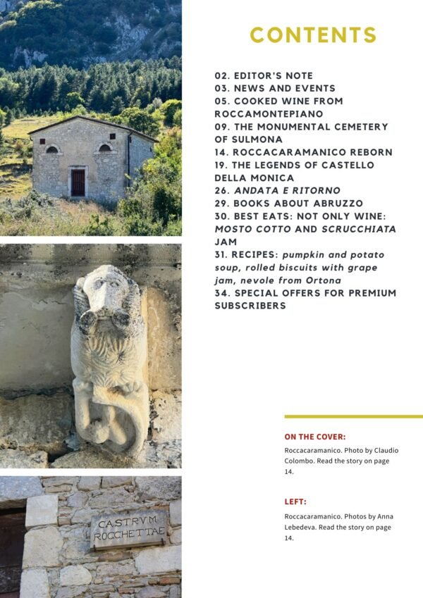 OCTOBER 2022 ISSUE – ABRUZZISSIMO MAGAZINE - Image 2